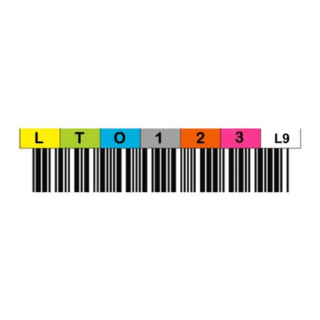 Tri-Optic LTO9 Ultrium Horizontal Label - Sheet of 20